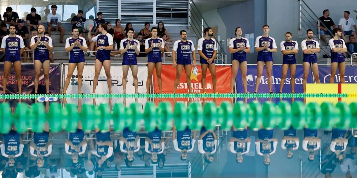 Inici del CN Sabadell - Ortigia.