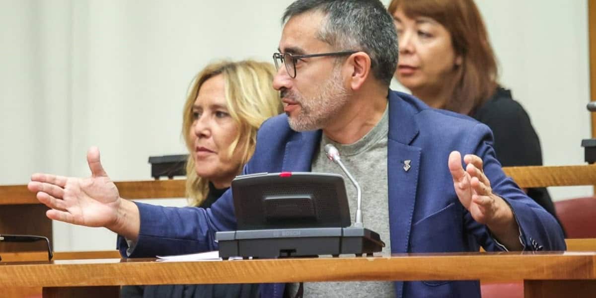 El portaveu d'ERC, Gabriel Fernàndez. Autora: Dihor. 