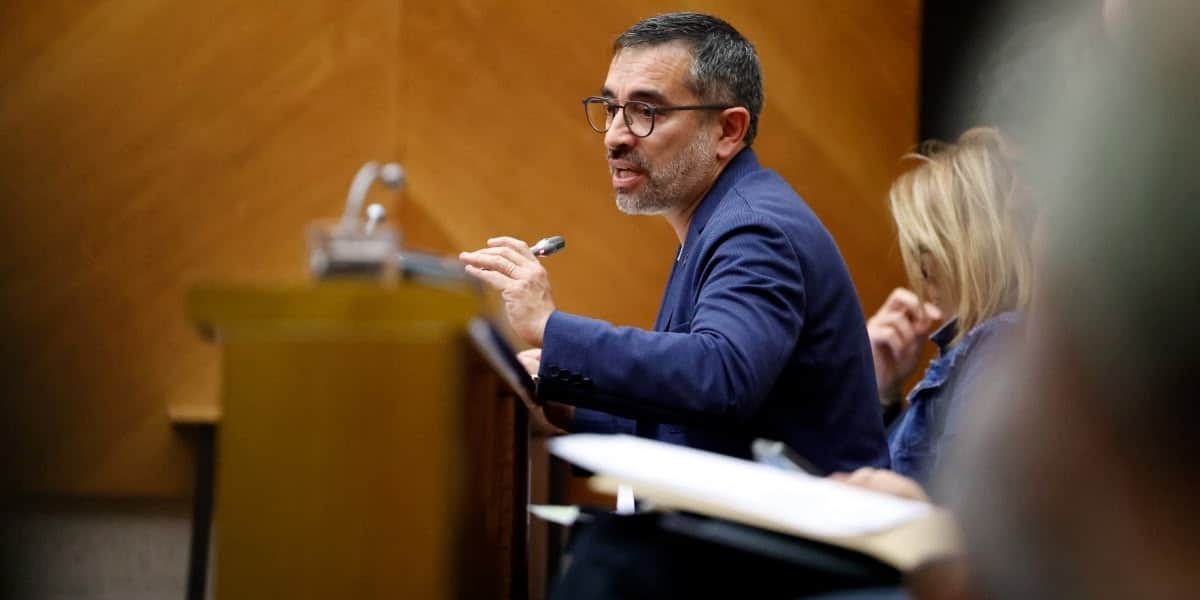 El portaveu d'ERC, Gabriel Fernàndez. Autor: D.Jiménez. 