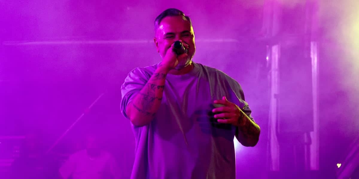 Juan Magán, al concert de la Festa Major 2024. Autora: Alba Garcia Barcia.