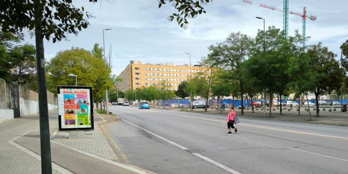 Carretera N-150, al seu pas per Barberà. Autor: cedida.