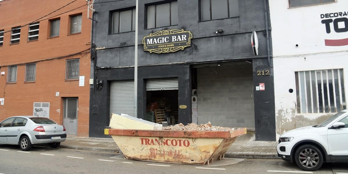 Exterior del que serà el Bliss, a la carretera de Molins de Rei. Autor: ACN.