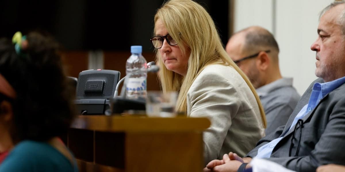 Foto portada: la portaveu de Vox a l'Ajuntament, Nuria Acacio. Autor: David Jiménez. 