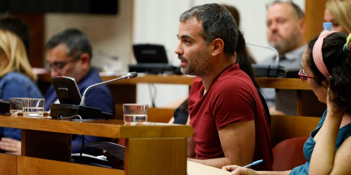 El regidor de la Crida Oriol Rifer. Autor: D.Jiménez. 