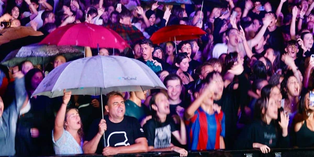 Públic al concert Flaixbac. Autor: J.Peláez / Ajuntament.