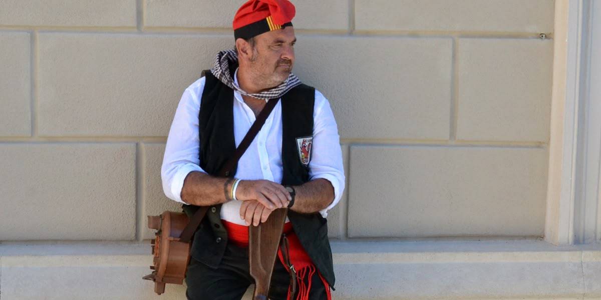 Un moment de la Trobada Nacional de Trabucaires, el 29 de setembre de 2024. Autor: J.d.A.