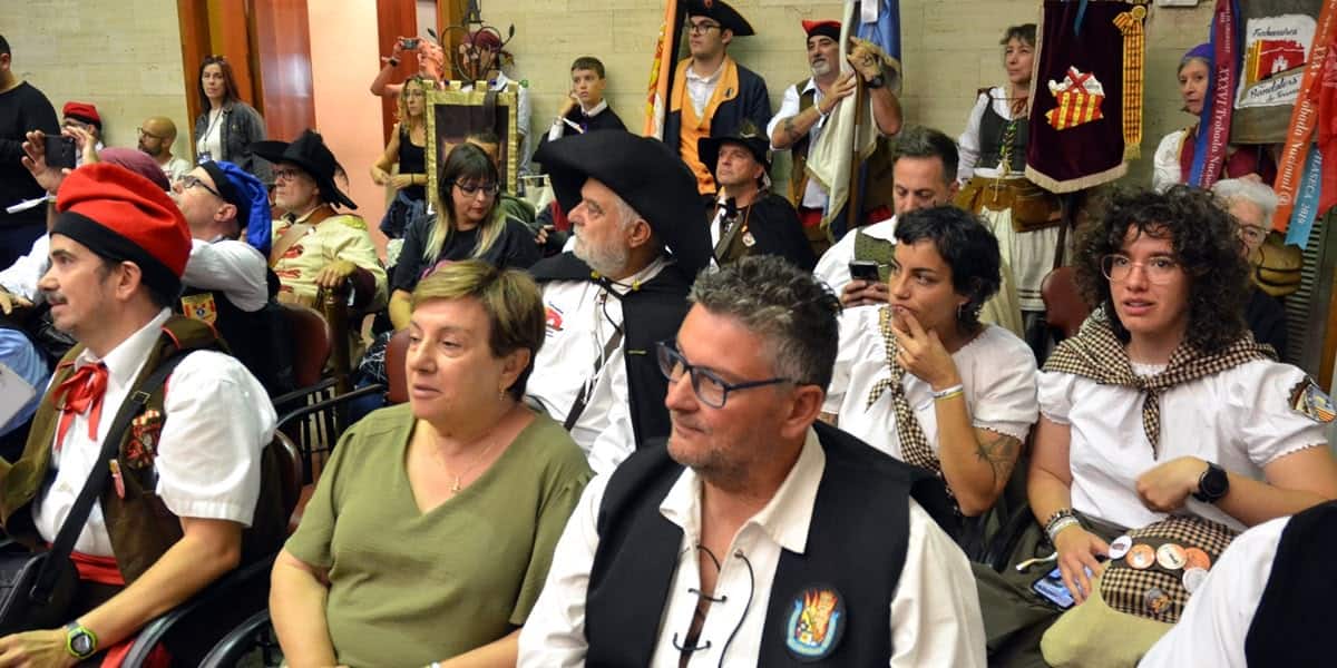 Un moment de la Trobada Nacional de Trabucaires, el 29 de setembre de 2024. Autor: J.d.A.
