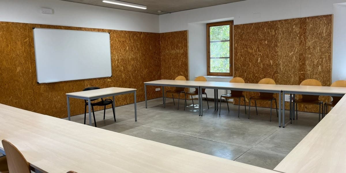 Aula formativa al Molí de Sant Oleguer. Autor: Jordi M