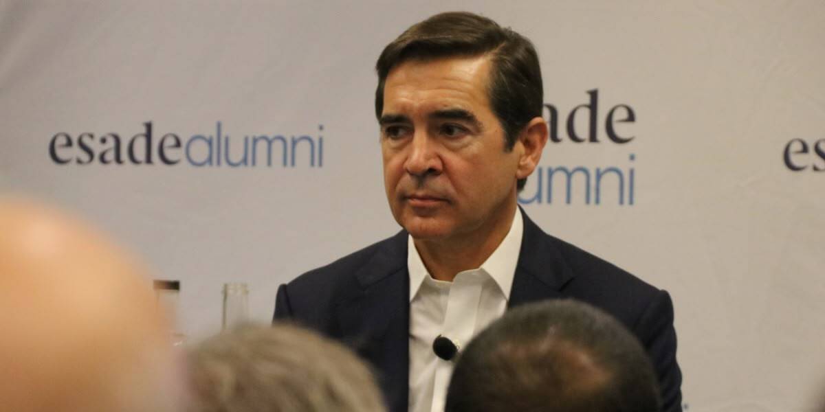 Carlos Torres, president del BBVA, a ESADE. Autor: ACN