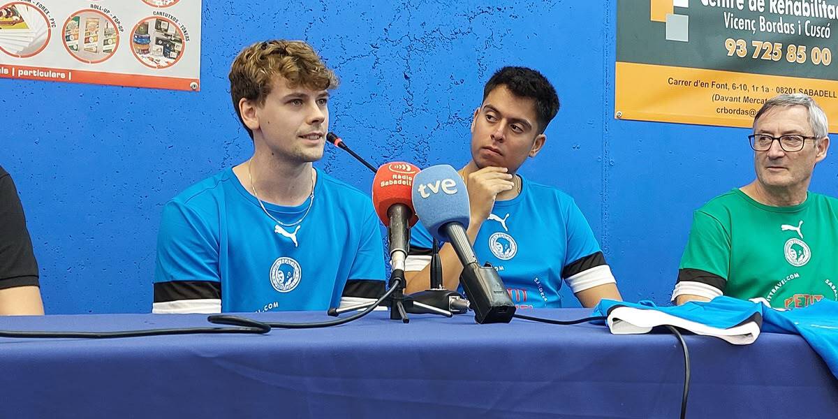 Roda de premsa de presentació de Miika. Autor: Albert P.