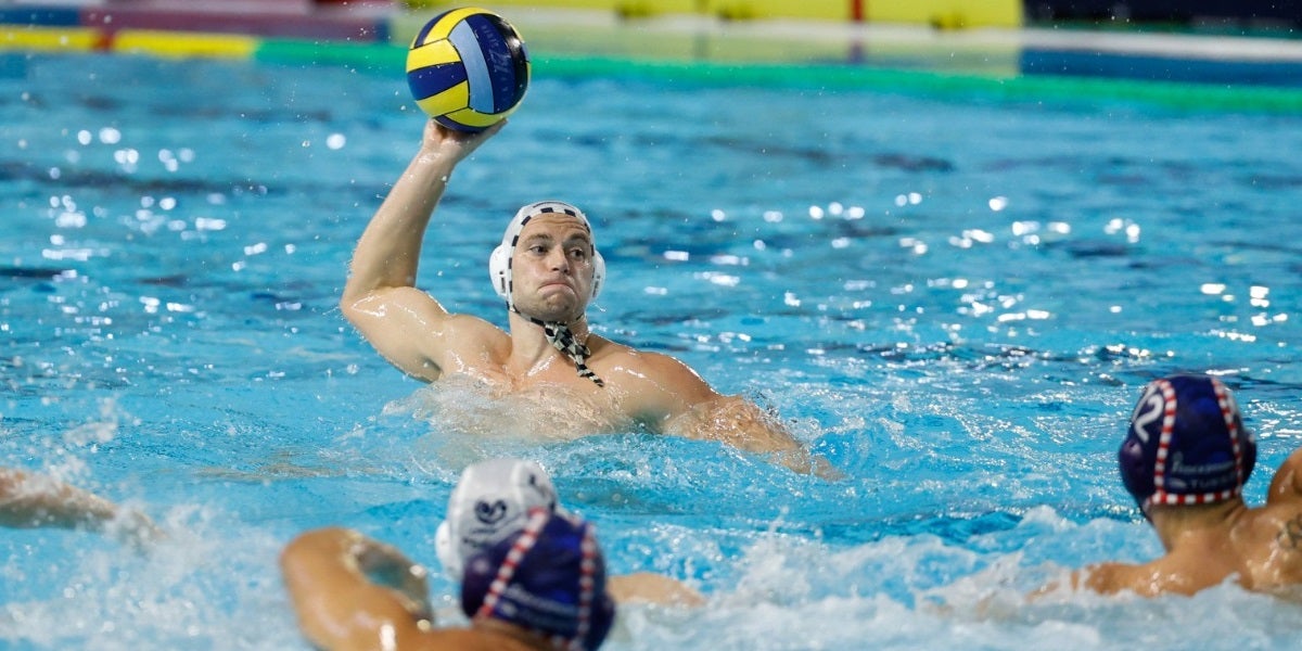 El waterpolista Kostas Averka, en una imatge d'arxiu. Autor: D.Jiménez.