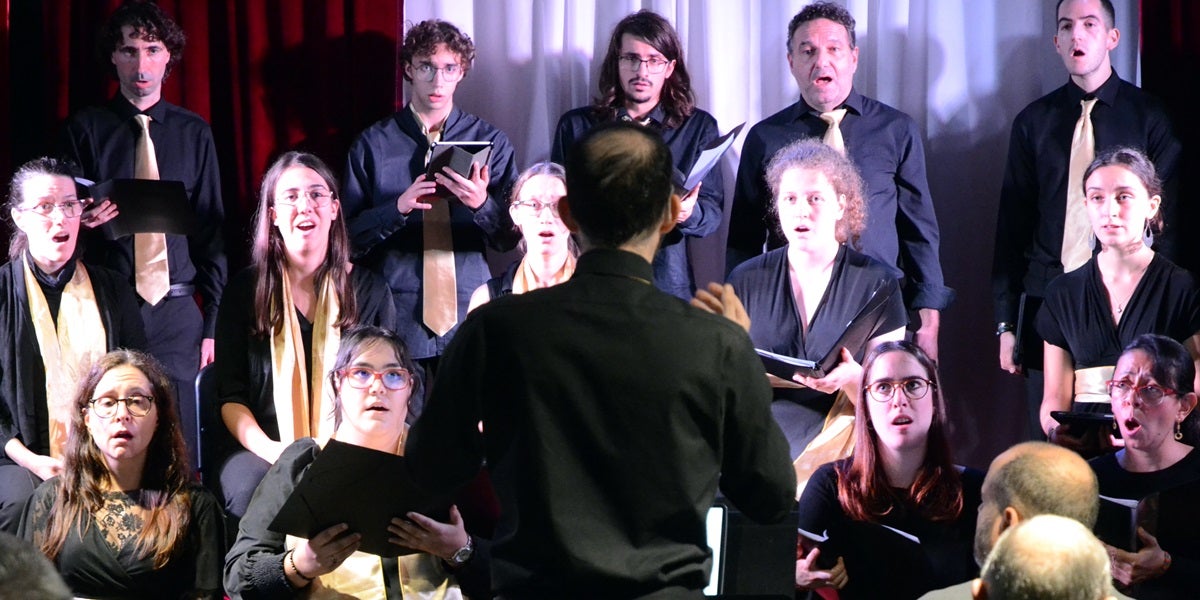 Actuació de Pax Cor de Cambra. Autor: J.d.A.