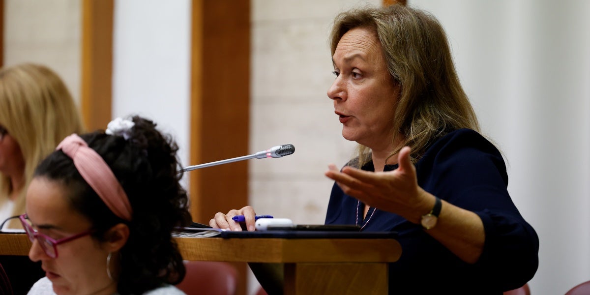 La portaveu del PP a l'Ajuntament, Cuca Santos. Autor: D.Jiménez. 