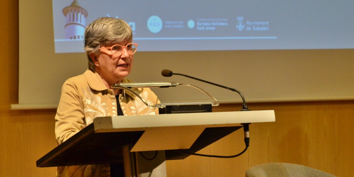 La directora d'Autonomia Personal i Discapacitat, Marta Segura. Autor: J.d.A.