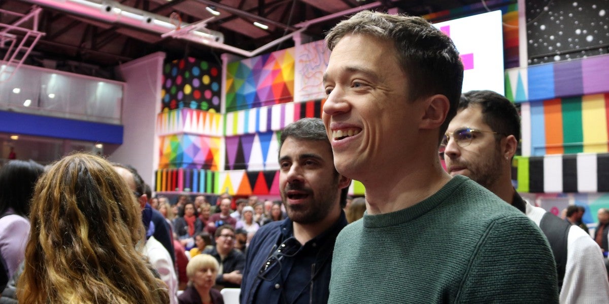 Íñigo Errejón, en el congrés de SUMAR a Magariños. Autor: ACN