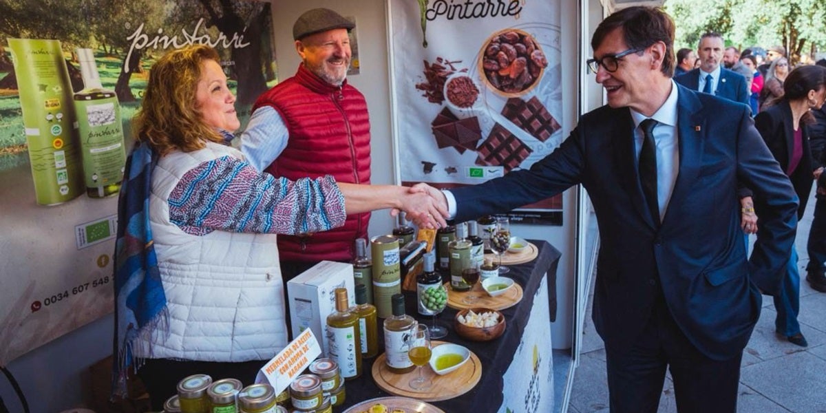 Foto portada: el president de la Generalitat, Salvador Illa, a la Festa del Primer Oli de Jaén. Autor: Generalitat.