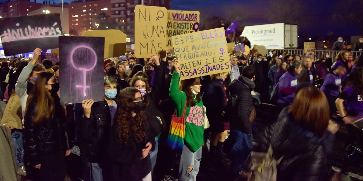 Foto portada: manifestació del 8M del 2022. Autora: J.R.