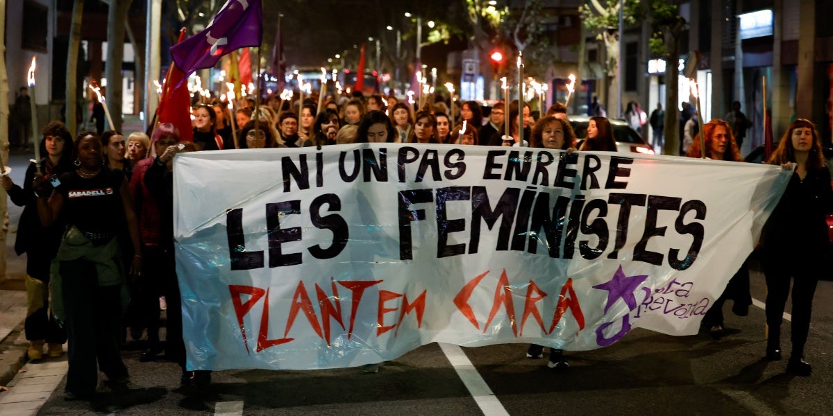 Manifestacio del 25-N l'any 2024. Autor. D.Jiménez.