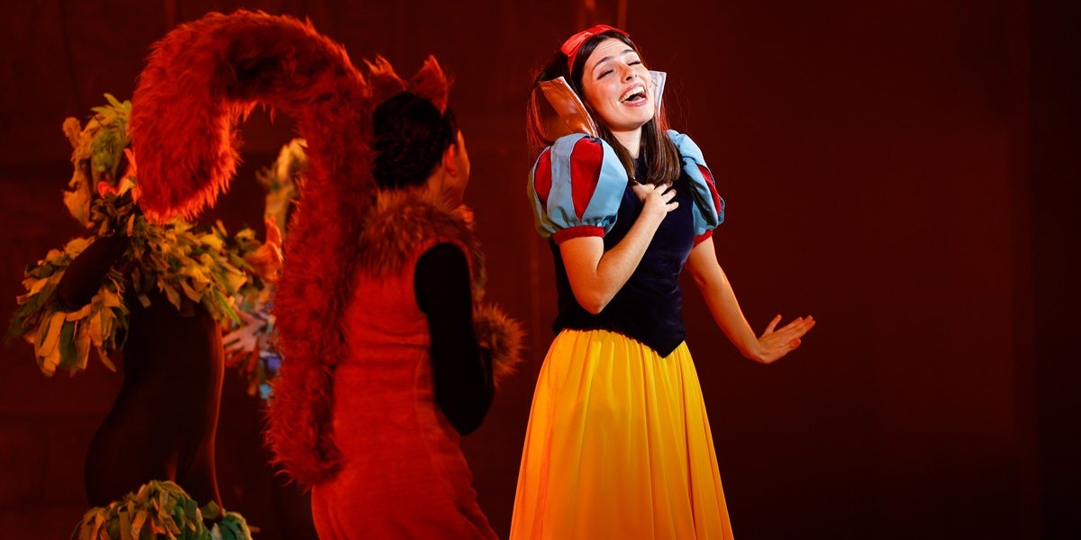 Un moment de l'estrena de 'La Blancaneus i els 7 nans', aquest 9 de novembre. Autor: David Jiménez.