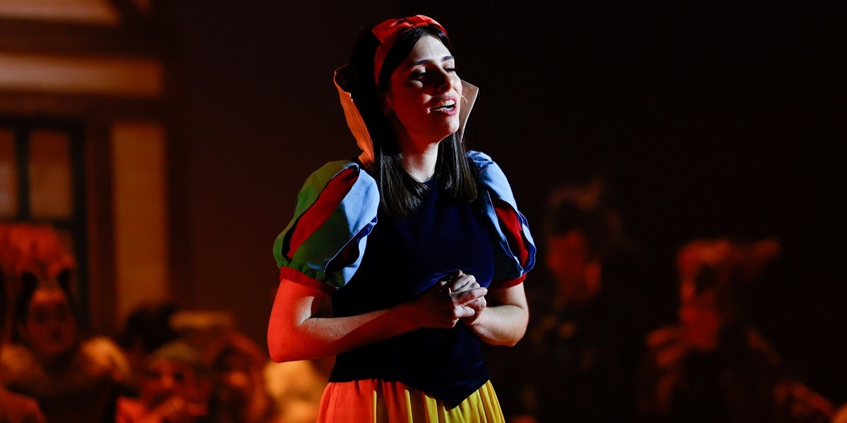 Un moment de l'estrena de 'La Blancaneus i els 7 nans', aquest 9 de novembre. Autor: David Jiménez.