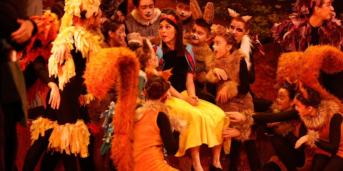 Un moment de l'estrena de 'La Blancaneus i els 7 nans', aquest 9 de novembre. Autor: David Jiménez.