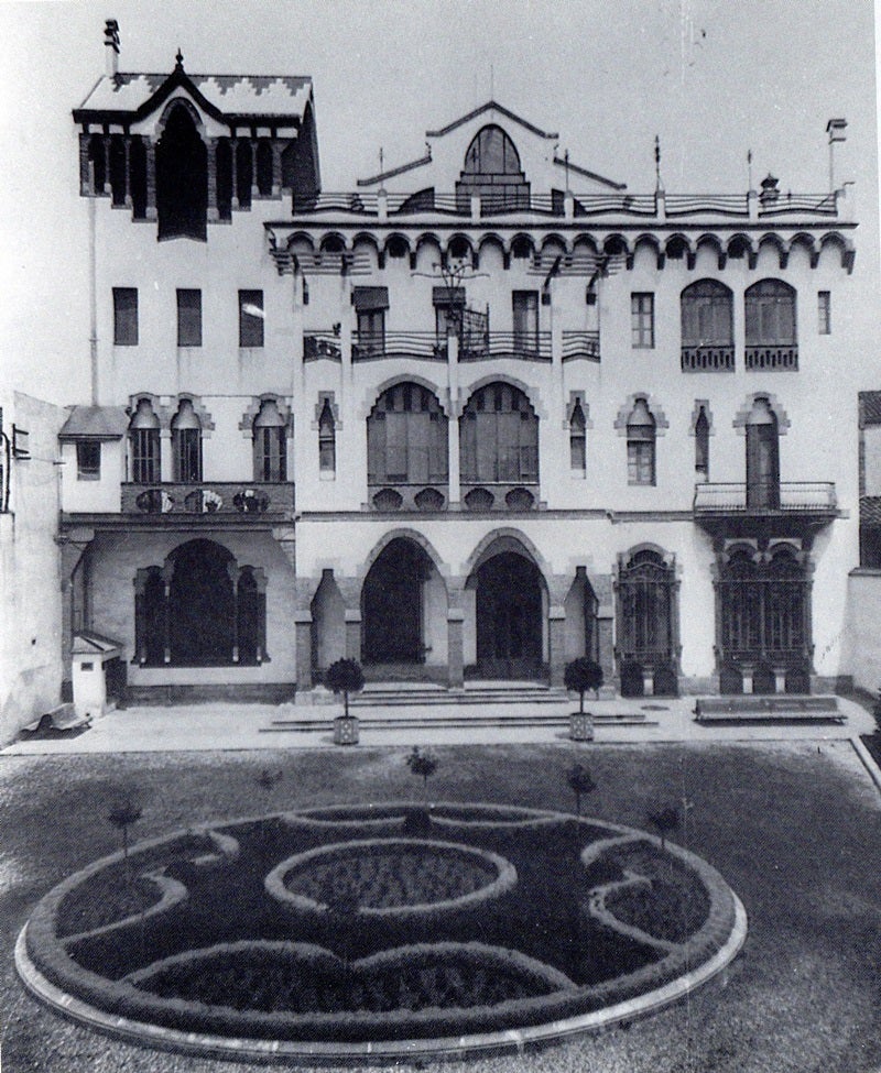 Façana interior Caixa Sabadell (cap 1917/AHS