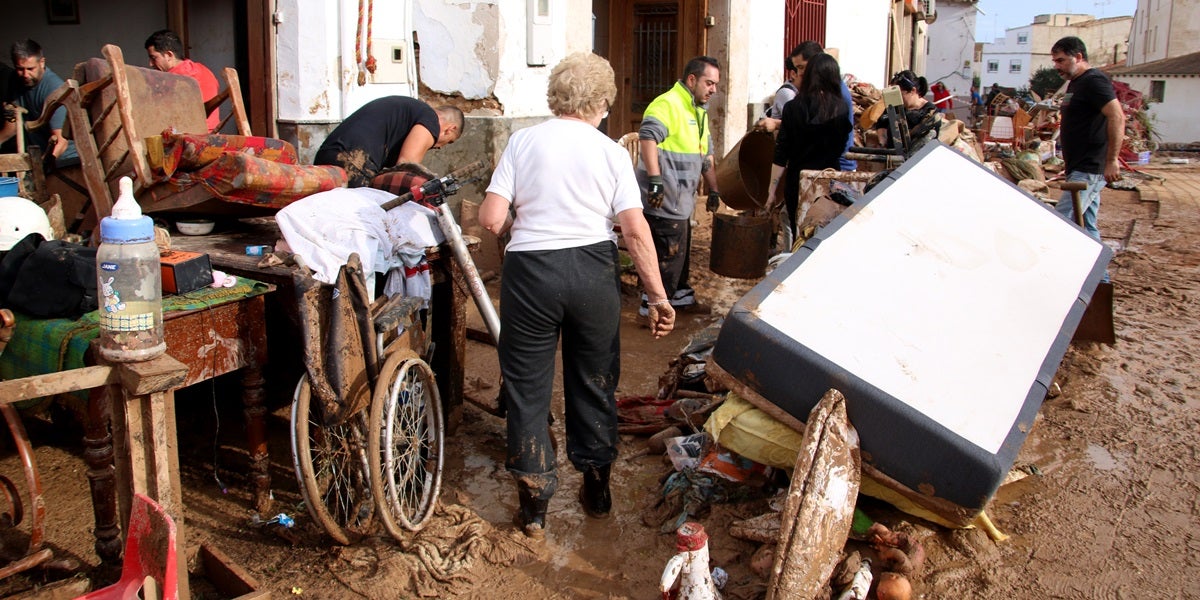 Foto portada: el municipi de Xiva, tres dies després de les inundacions. Autor: ACN.