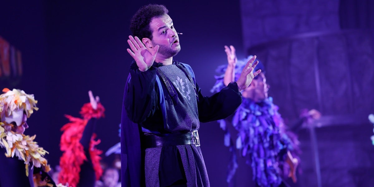 Un moment de l'estrena de 'La Blancaneus i els 7 nans', aquest 9 de novembre. Autor: David Jiménez.