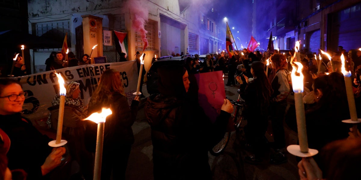 Manifestacio del 25-N l'any 2024. Autor. D.Jiménez.