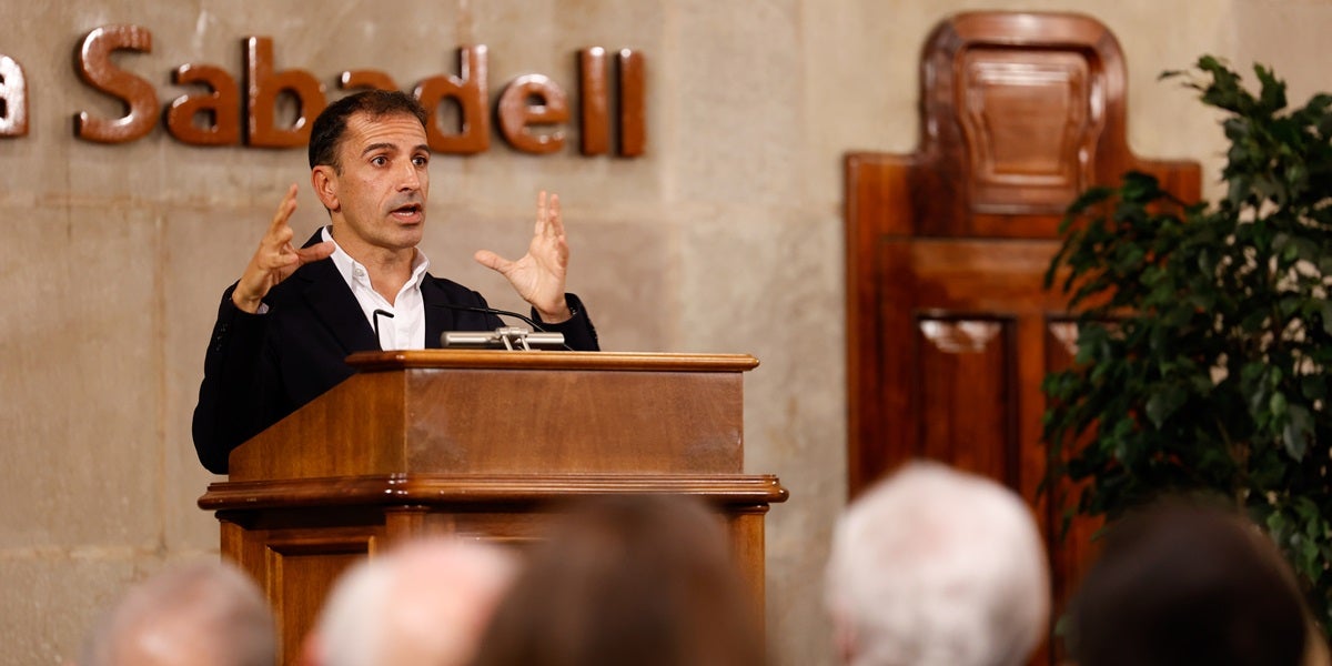 Gené, amb el Premi Tenacitat. Autor: David Jiménez.