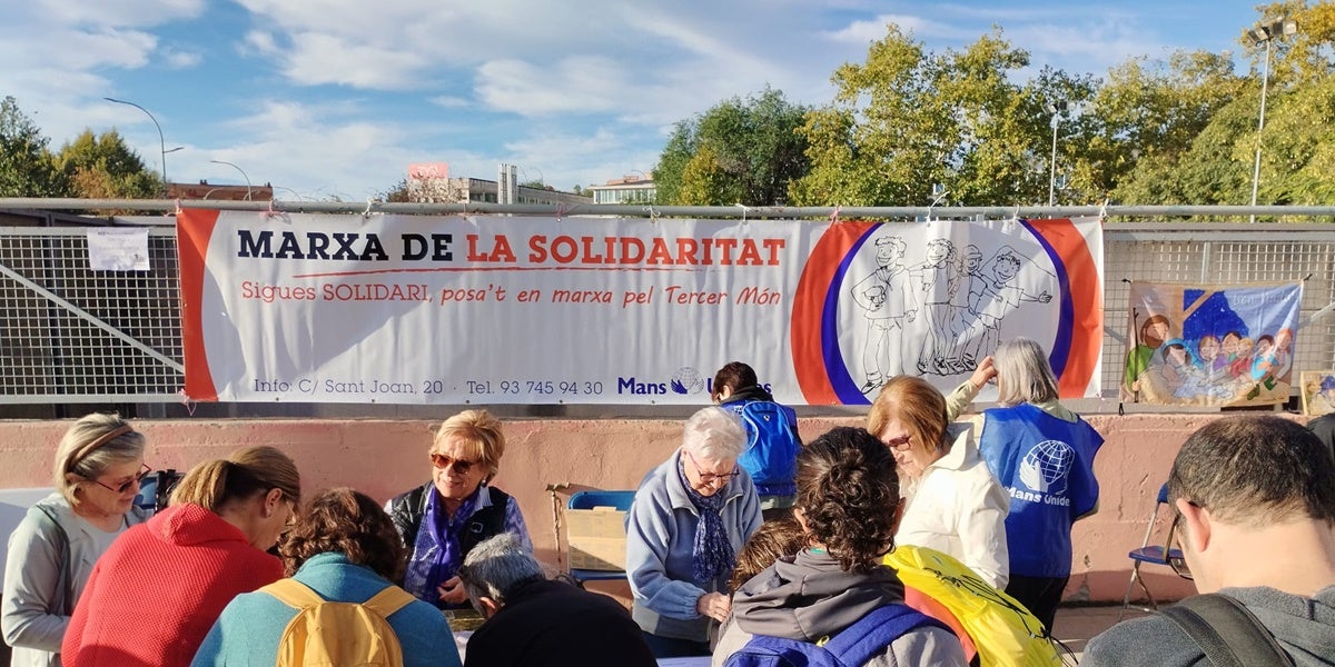 L'organització de Mans Unides a l'edició del 2023. Autor: cedida