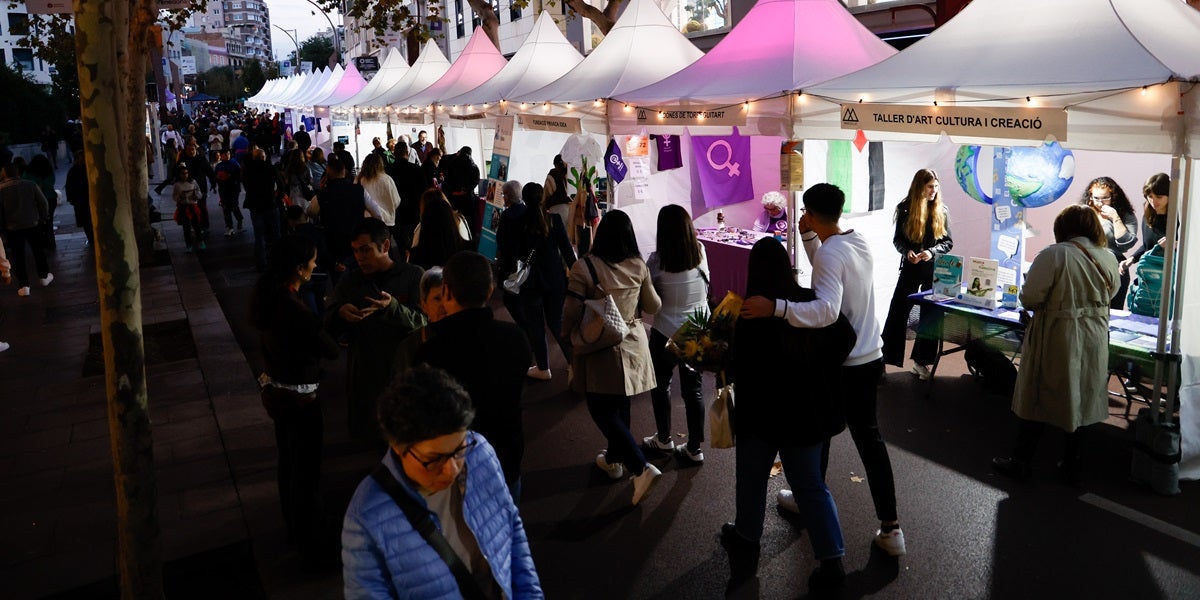 Una imatge del Mescla't, el 10 de novembre de 2024. Torna aquest cap de setmana. Autor: David Jiménez.