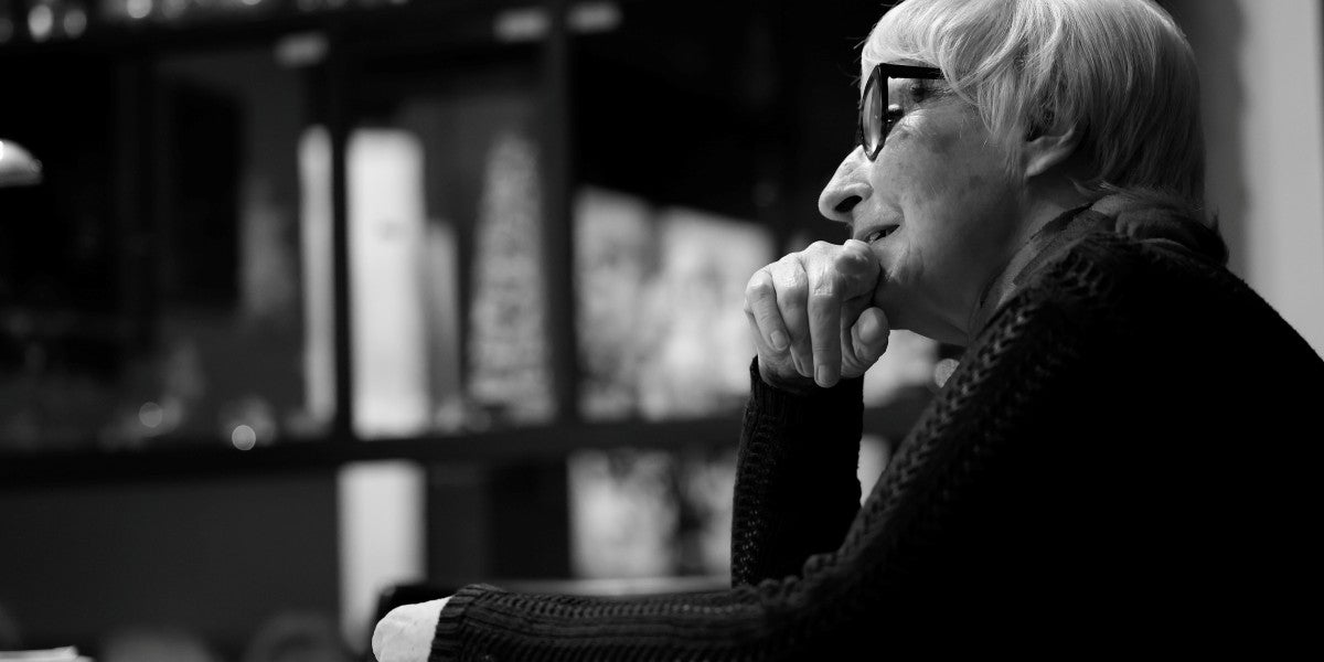 Mirna Lacambra, cantant d'òpera i 'alma màter' dels Amics de l'Òpera de Sabadell, en una entrevista. Autor: David Jiménez.