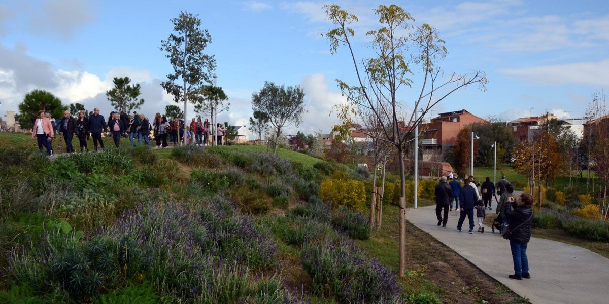 El Parc del Nord, en l'acte d'inauguració, el 24 de novembre de 2024. Autor: J.d.A.