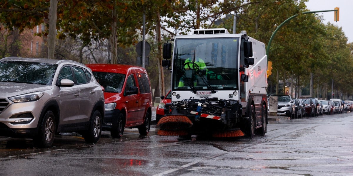 Un camió de neteja de SMATSA. Autor: D.Jiménez. 