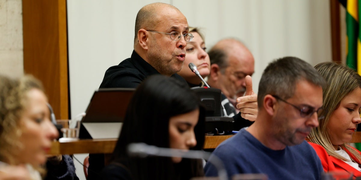 El regidor d'Economia, Antonio Rodríguez Galián. Autor: D.Jiménez.