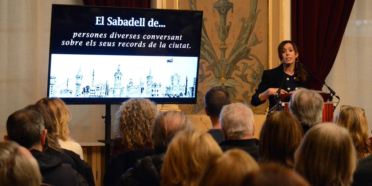 L'alcaldessa de Sabadell, Marta Farrés. Autor: J.d.A.