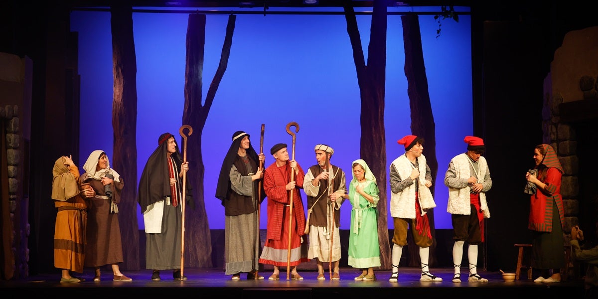 Foto portada: un moment dels 'Pastorets' del Teatre Sant Vicenç de la temporada 2024-2025. Autor: David Jiménez. 