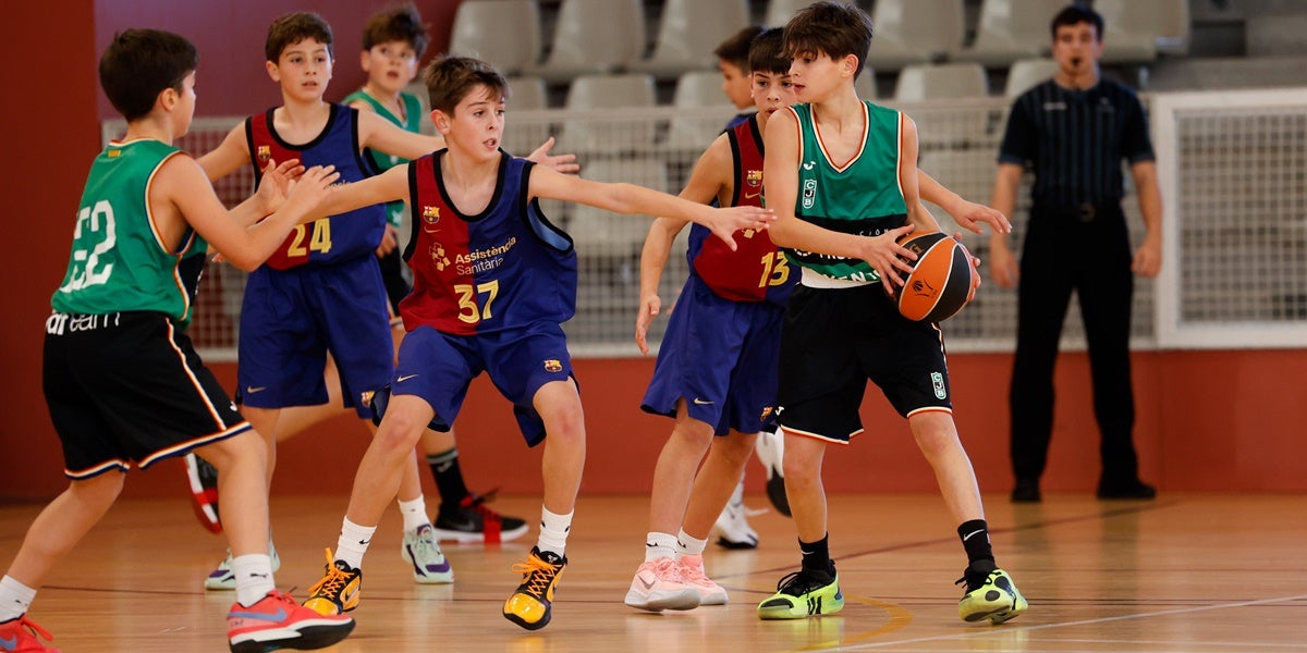 Instant durant la final d'Infantil masculí. Autor: D. Jiménez