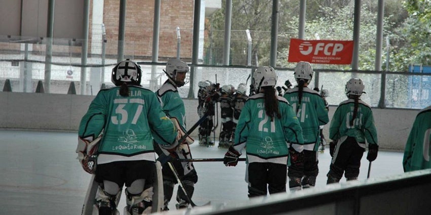 L'equip, durant un partit. @club_gadex, via Instagram