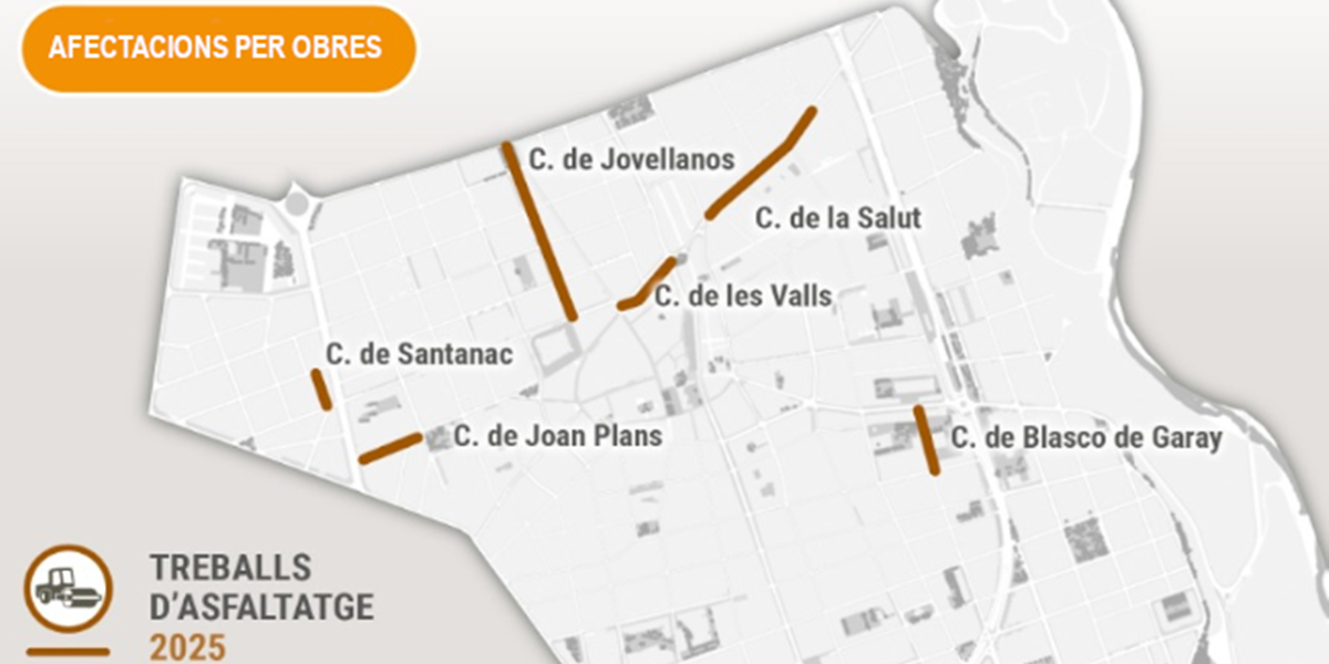 Les afectacions al trànsit durant el mes de febrer. Autor: cedida.
