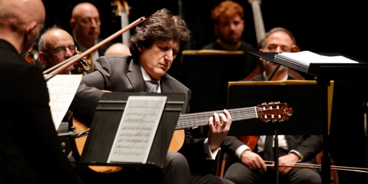 Cañizares, amb la Simfònica del Vallès. Autora: Dihor.