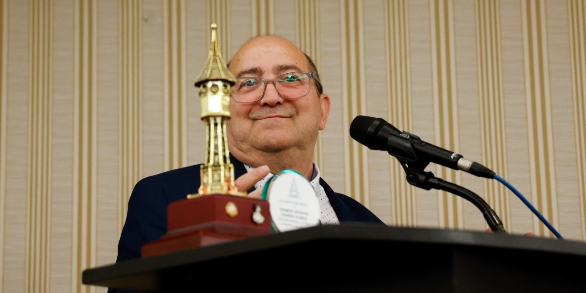 El president dels Ballesteros, Joaquín Lesmes. Autor: D.Jiménez.