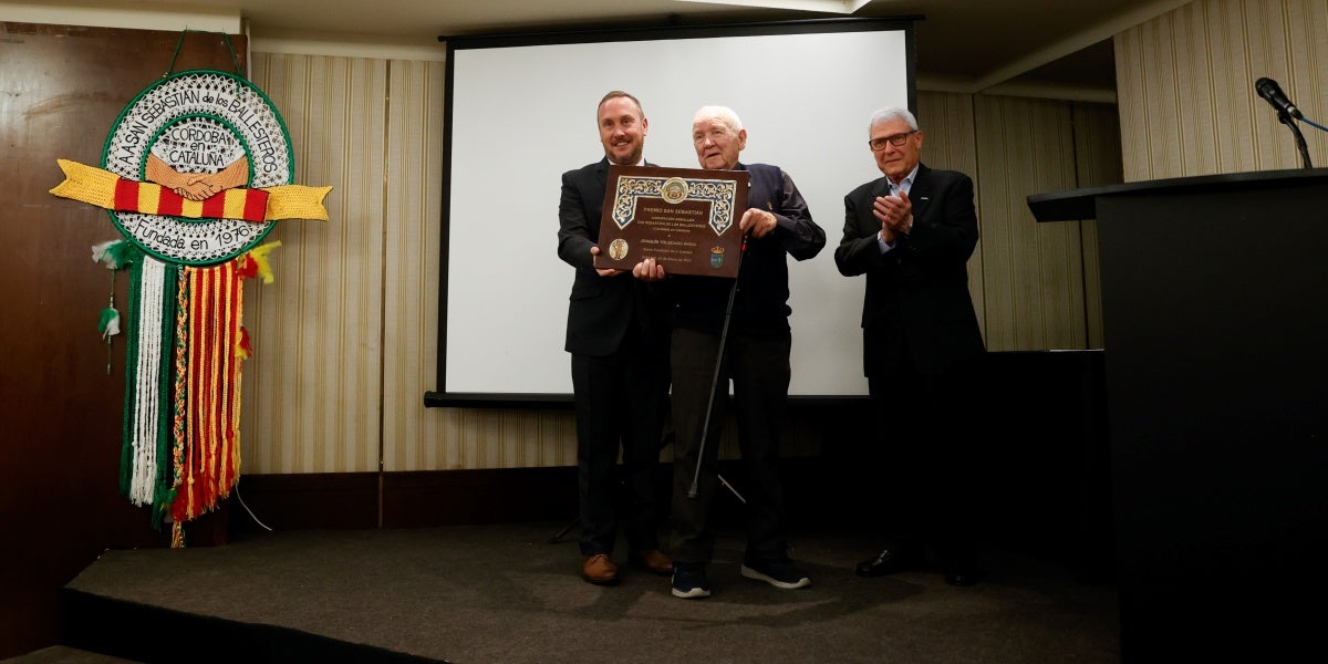 Rafael Toledano, amb el seu 'Cordobán'. Autor: D.Jiménez.