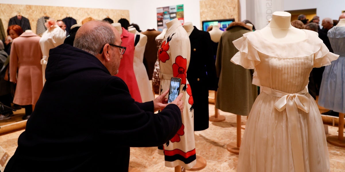 Un detall de l'exposició 'Sabadell Confecciona'. Autor: D.Jiménez.