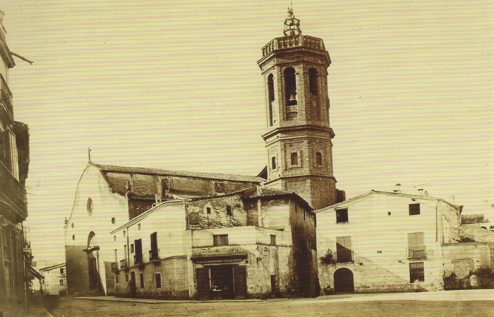 L'Església de Sant Fèlix. Joan Martí Centelles. Panorama fotográfico de Sabadell (1881)