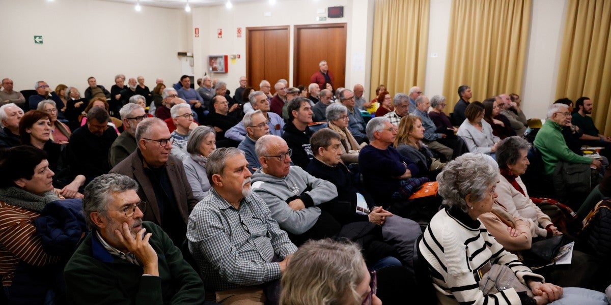 Públic present a la presentació del llibre. Autor: David Jiménez.