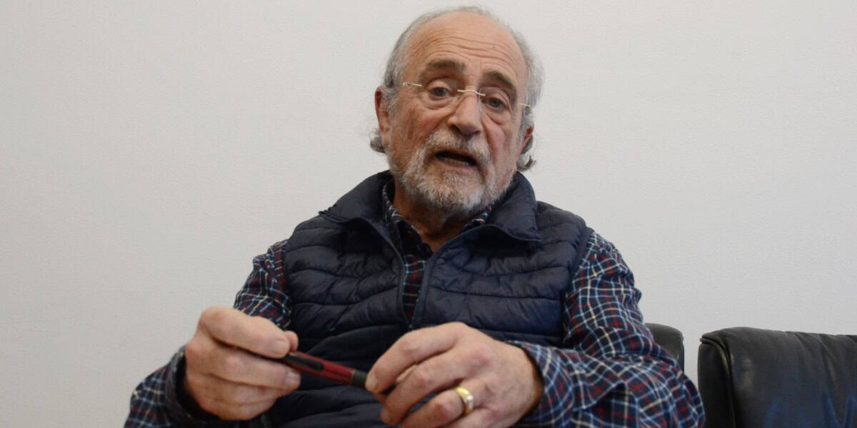 Entrevista amb el doctor Josep Tarrés, expert en amiant. Autor: Jordi M.