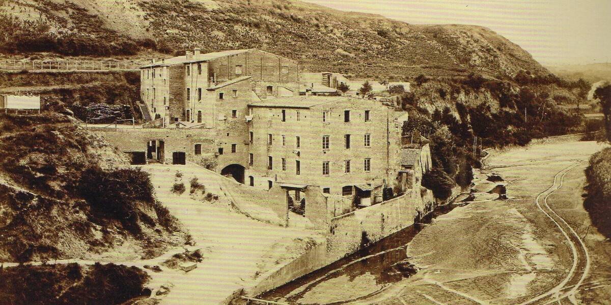 El molí d'en Torrella. Joan Martí Centelles. Panorama fotográfico de Sabadell (1881)