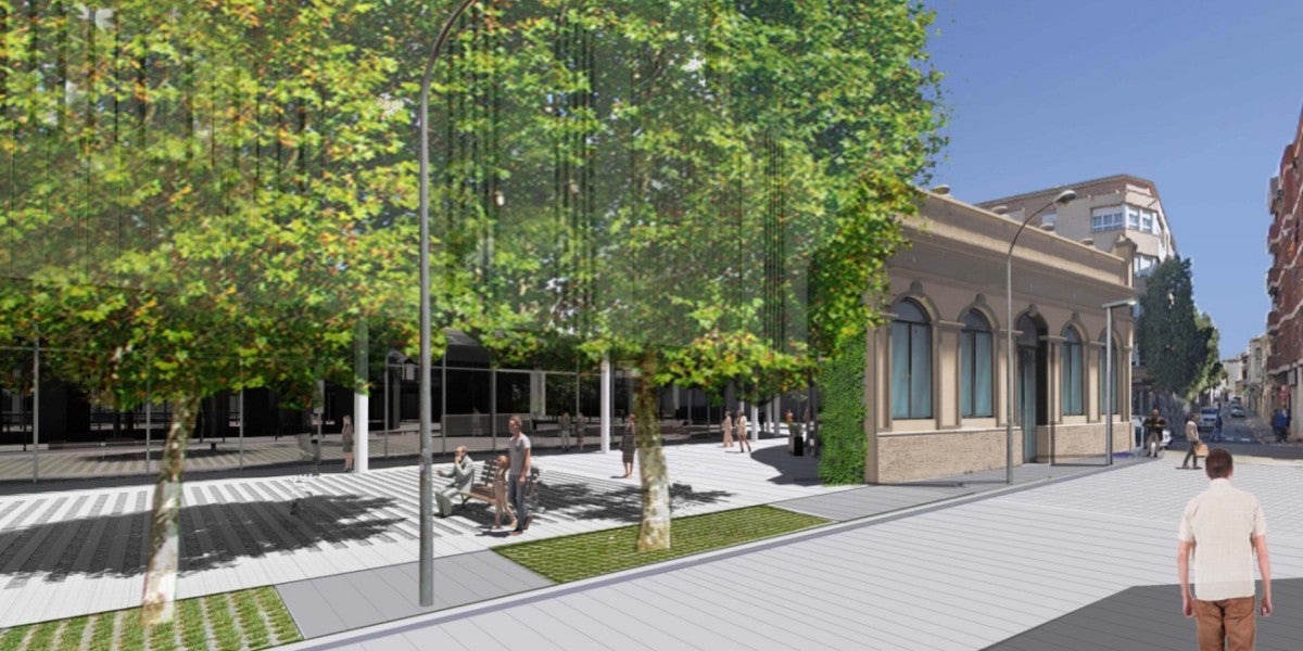 Render del projecte de transformació de l'antiga fàbrica Germans Camps. Autor: cedida.